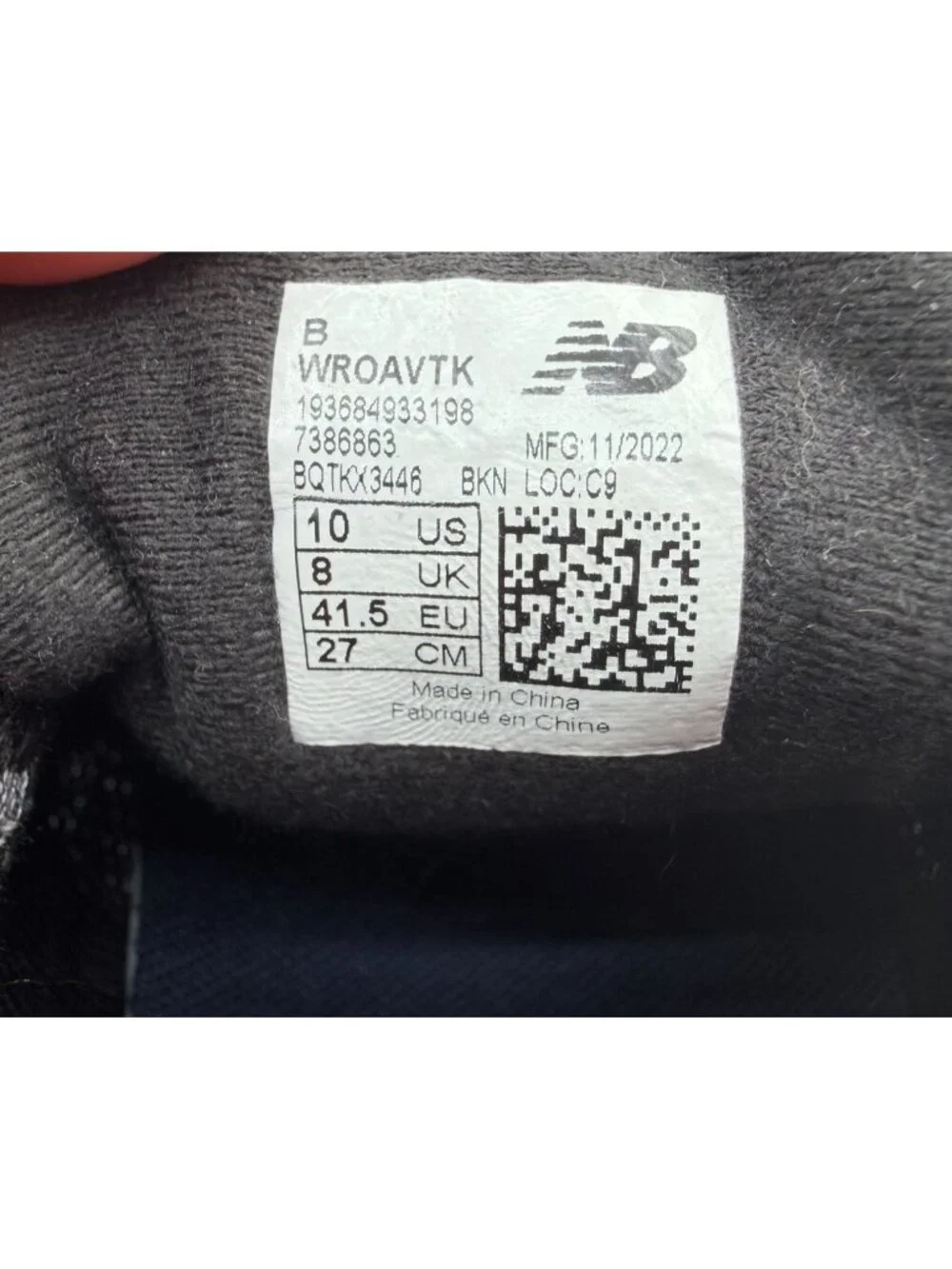 New Balance Fresh Foam Roav Sneakers Women Size 10 Black/Grey Low Top Lace Up - Picture 13 of 16